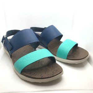 Merrell Women's Size 11 Blue Around Town Sandals